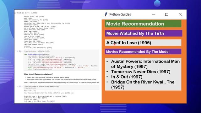 Movie Recommendation System | Applied AI Lab | Machine Learning #python #ml #ai смотреть онлайн