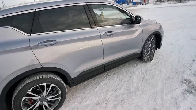 Geely Coolray / Функция TPMS, авто адаптация датчиков давления