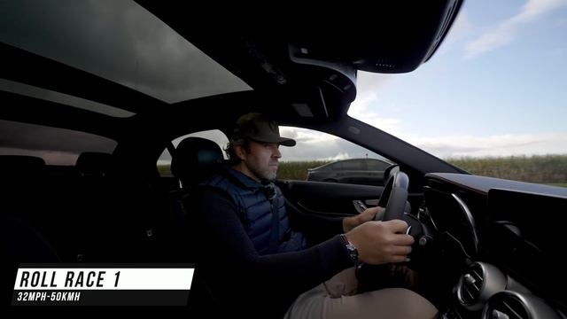Mercedes Benz C43 AMG vs Cadillac CT5 V, suprise follows. Drag and Roll Race. смотреть онлайн