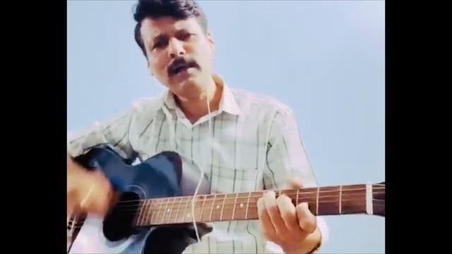 Thandi Hawa guitar || guitar lesson in marathi || kishore guitar songs. смотреть онлайн