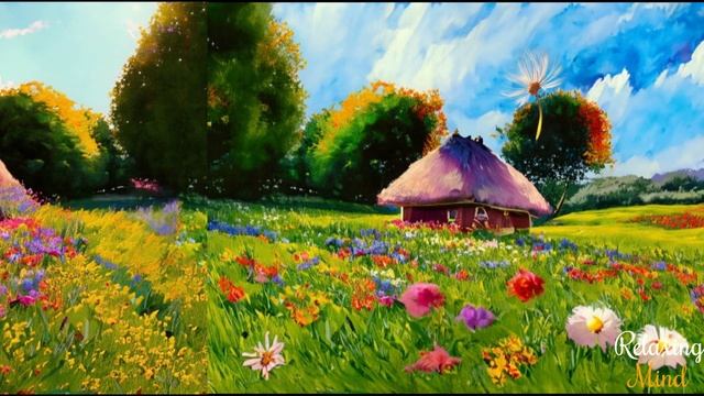 Beautiful Flower Music - Calming Music - Relaxing Music - Romantic Music - Work Music... смотреть онлайн