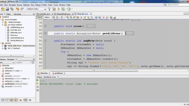 فیلم آموزشی _ بخش یازدهم _دیتابیس در جاوا_دفترچه یادداشت смотреть онлайн