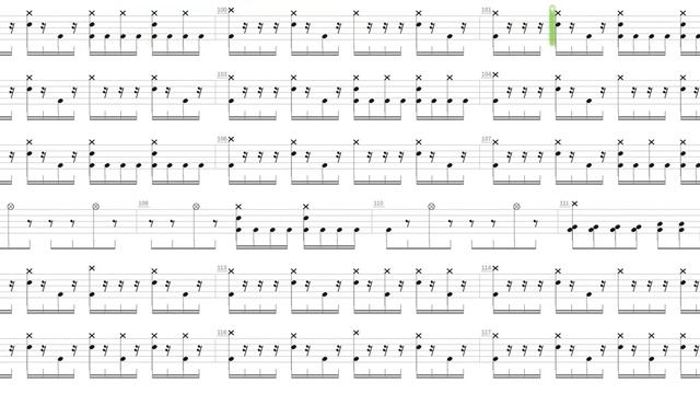 Nottingham Lace + Buckethead + Drum only + Drum tab смотреть онлайн