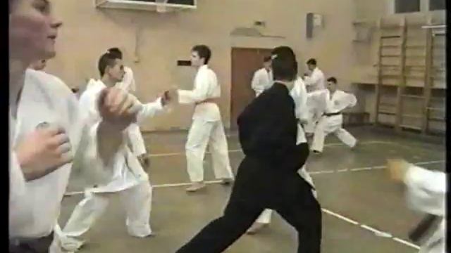 Тренировка СК АттилА (1995 год)/Training Sports Club Karate 