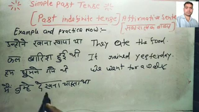 Simple Past IndefiniteTense | Negative Sentence With Examplepast tenselearn english смотреть онлайн