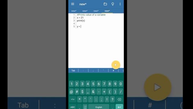 Simple python program on Android using pydroid 3 | Basic coding for begginers смотреть онлайн