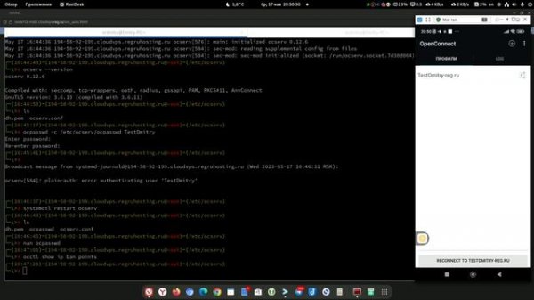 OpenConnect https + домен