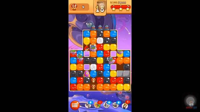 Angry Birds Blast - 3 Stars Walkthrough Level 69 [4K 60FPS] смотреть онлайн