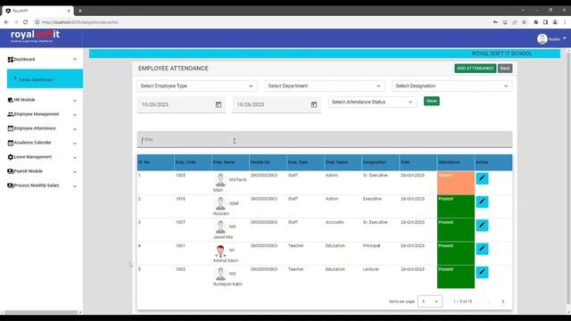 HR and Payroll Management Software. Angular 15, .NET Core Web API, SQL Server смотреть онлайн