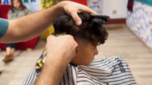 Rudiantoko Style Skin Fade Star Design Tutorial | Barber Tutorial смотреть онлайн