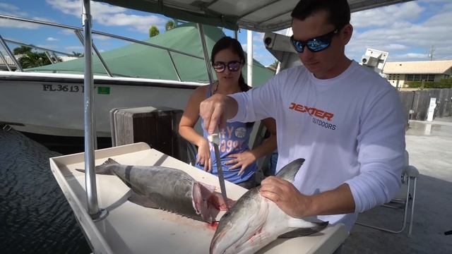 BIG COBIA Catch, Clean, and Cook! Offshore Fishing Marco Island, Florida смотреть онлайн