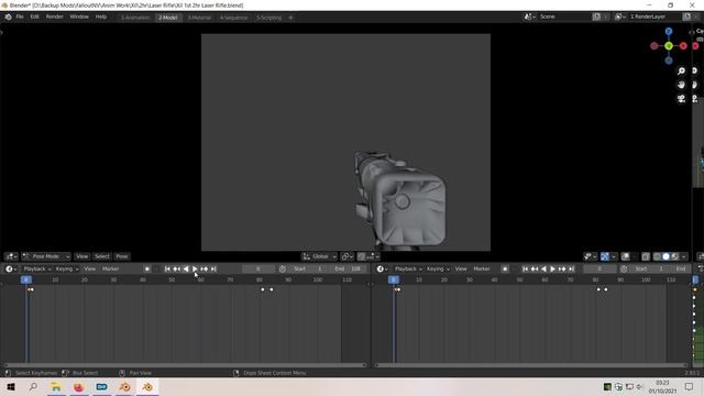 Laser Rifle Reload WIP смотреть онлайн