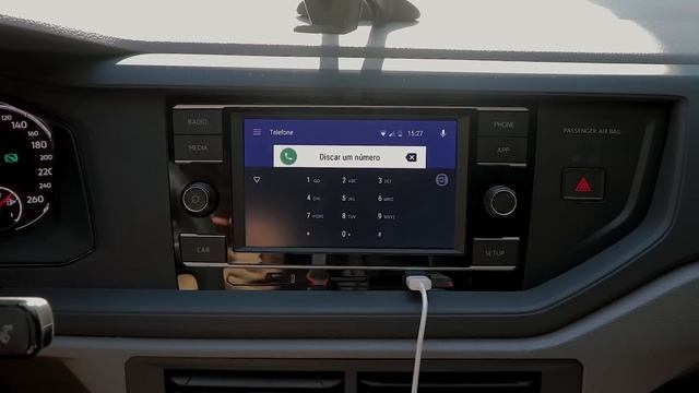 Review do Android Auto no Volkswagen Virtus MSI 1.6. смотреть онлайн