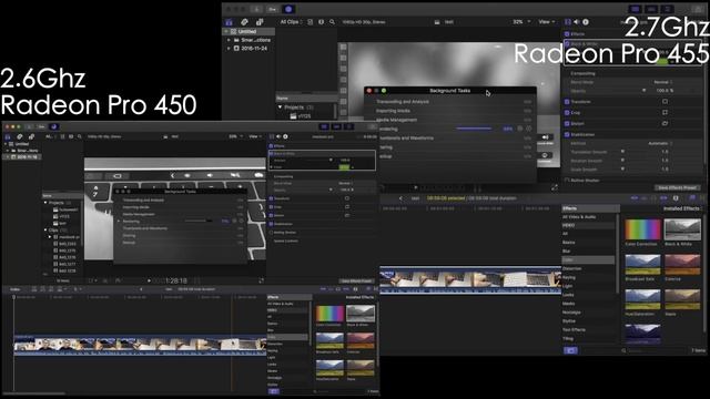 Final Cut Pro の速度を比べてみた MacBook Late 2016 15' смотреть онлайн