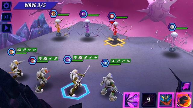 Space Duty - Teenage Mutant Ninja Turtles Legends смотреть онлайн