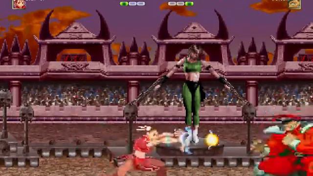 Chun Li Vs Mbison MORTAL KOMBAT VS STREET FIGHTER