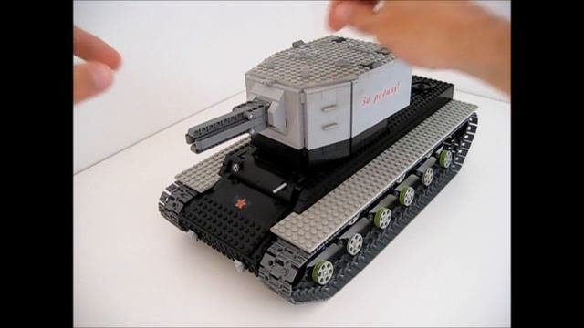 LEGO RC Tank KV-2 - World of Tanks contest смотреть онлайн