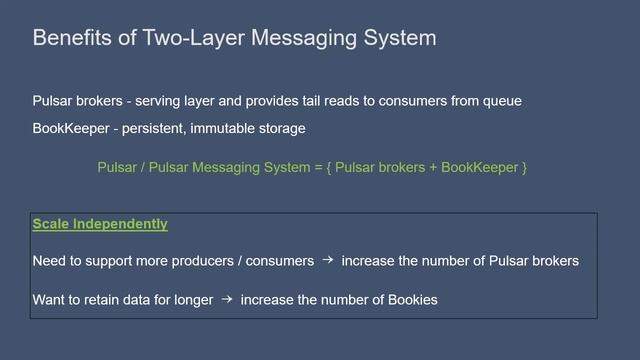 Apache Pulsar Benefits of Two Layers смотреть онлайн