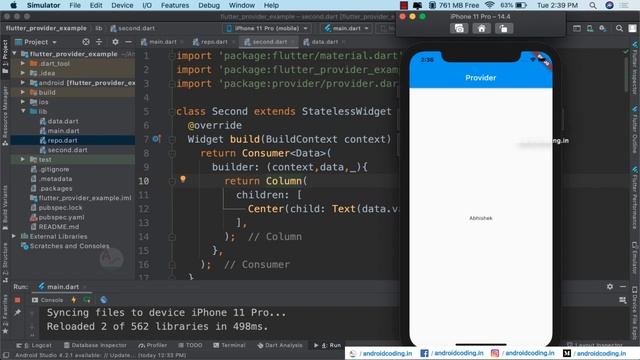 Flutter : Multiple provider | Added Subtitles | flutter coding смотреть онлайн