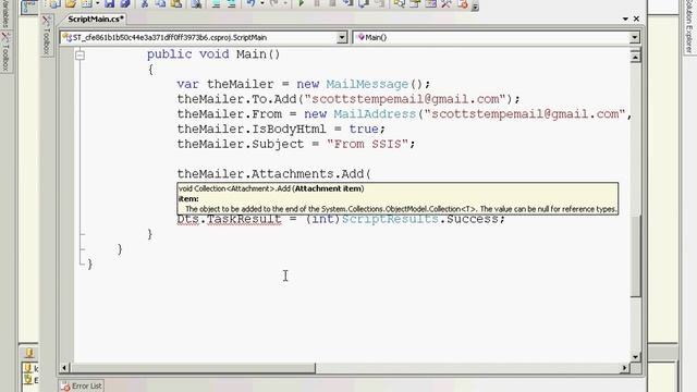 MSBI - SSIS - Email Excel File Report - Part-129 смотреть онлайн