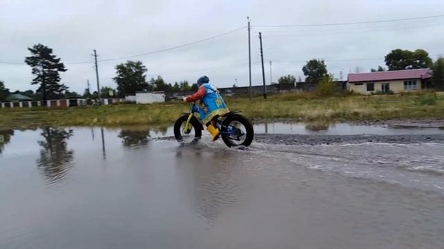 Black aqua mini fat bike 20 Inch смотреть онлайн