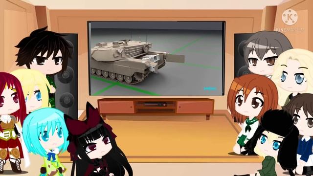 Girls und Panzer and GATE react to M1A2 Abrams | Gacha Club Reaction Season 2 Part 2 ( 1/2 ) смотреть онлайн