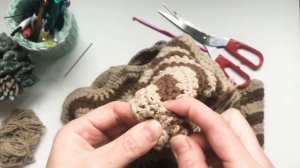 Как прятать концы нитей при вязании