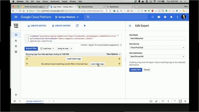 Centralized Logging Solution for Google Cloud Platform (Cloud Next '18) смотреть онлайн