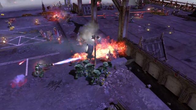 Space Marines vs Chaos Space Marines - Codex Mod - Warhammer 40K Dawn Of War 2 Retribution смотреть онлайн