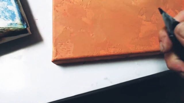 Тонкие и рельефные линии акрилом. смотреть онлайн