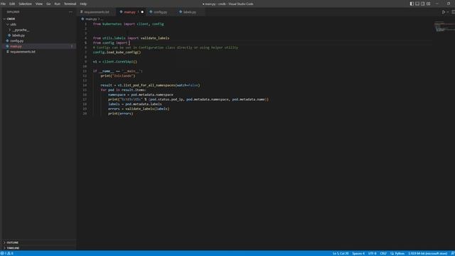 Integrando python com api kubernetes (pods) смотреть онлайн