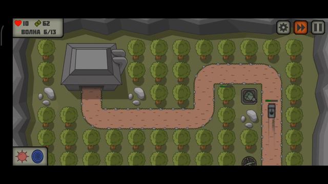 Прохождение игры на Android --  | Tactical War | -- 1-я миссия/уровень