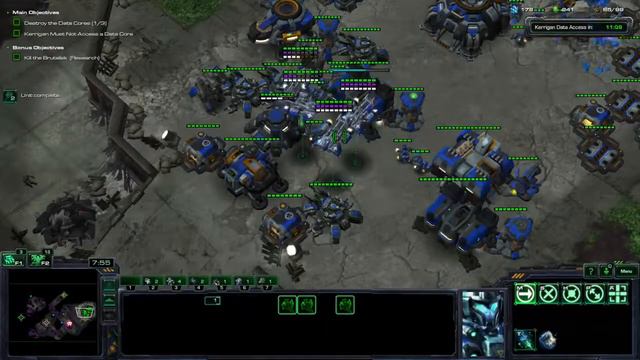 Starcraft WoL Campaign - The Moebius Factor (Brutal, All Achievements + Bonus) смотреть онлайн