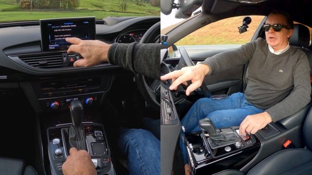 How to Set the Sat Nav System in a 2015 Audi A7 смотреть онлайн