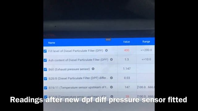 P2454 P2463 Mercedes E220 2010 W212 Dpf Pressure Sensor Fault Blocked Dpf