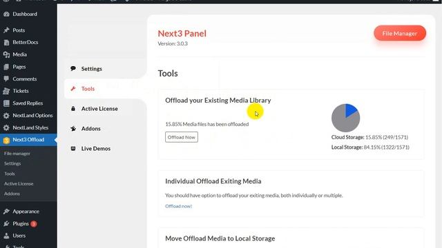 Next3 Offload Plugin Tools | Offload WordPress Media | Speedup Websites смотреть онлайн