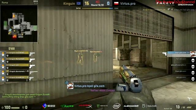 SENSATION!!! Kinguin winning moment VP (16-0) смотреть онлайн