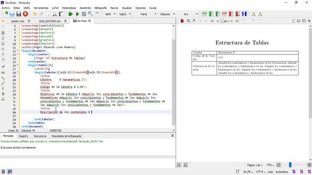 Crear TABLAS con LATEX, parte 1 смотреть онлайн