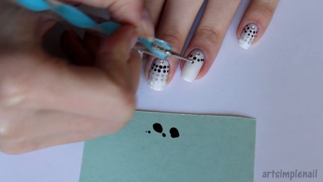 Дизайн ногтей дотсом - точки | Polka Dot Nails смотреть онлайн