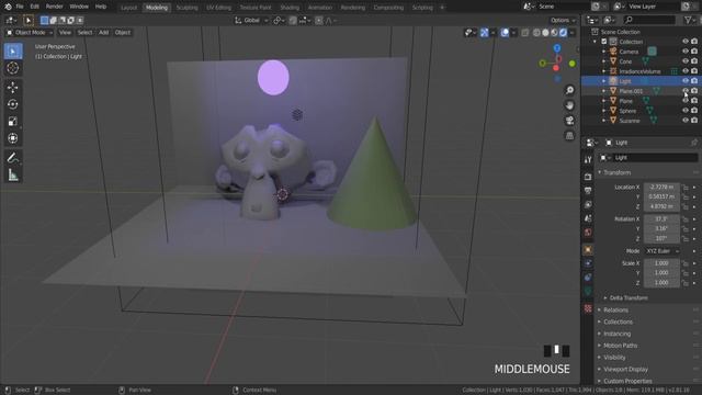Blender How To Hide Object In Render | Blender Disable Object in Render | Hiding Objects EEVEE 2.8 смотреть онлайн