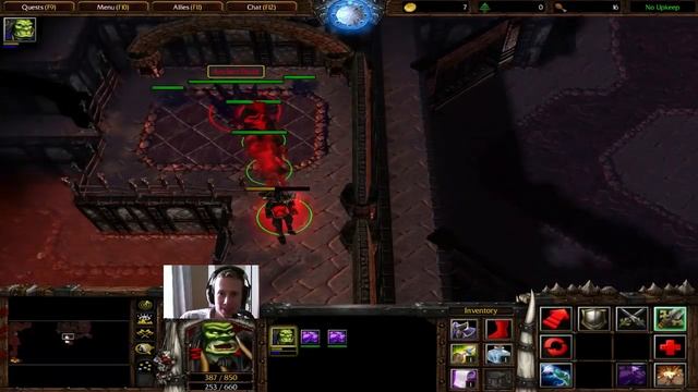 Warcraft 3 - 2 Player Campaign | RoC | Orc Chapter 7 смотреть онлайн