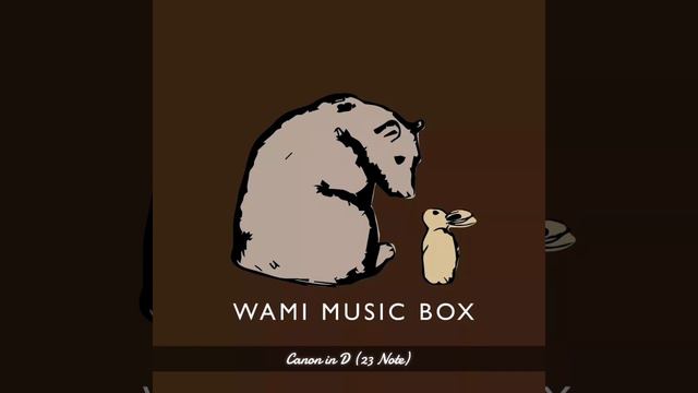 Sankyo 23 Note Music Box " Canon in D" - Pachelbel смотреть онлайн