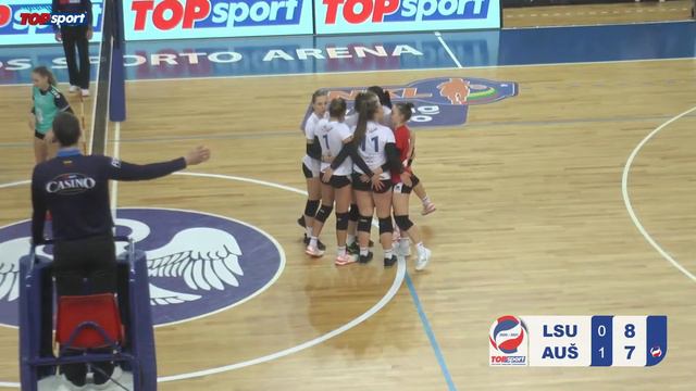 „TOPsport“ Lietuvos moterų tinklinio čempionatas: Kauno „Svaja“-LSU – Jonavos „Aušrinė“-KKSC смотреть онлайн