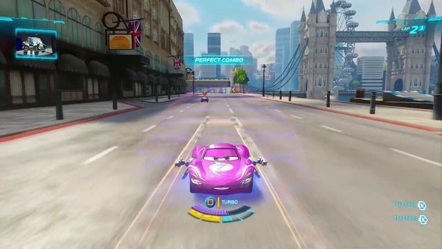 Cars 2 The Video Game | Racer Holley - Mission Mode | Save The Queen смотреть онлайн