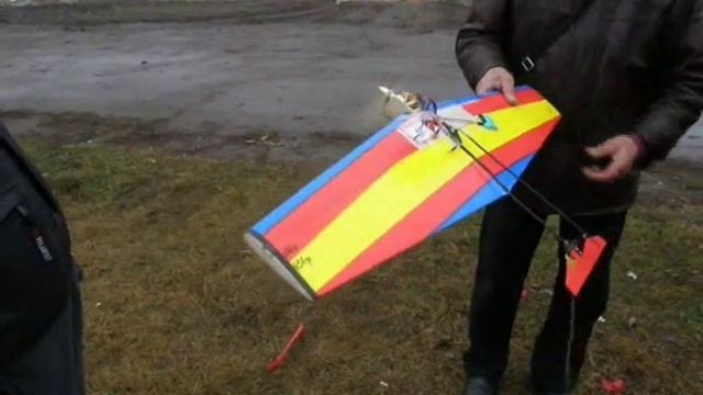 Презентация кордовой электро-модели 