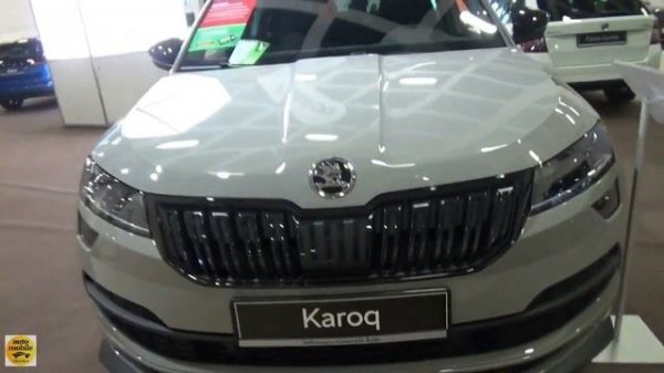 2020 Skoda Karoq Sportline 2.0 TSI 190 DSG 4x4 - Exterior and Interior - Autotage Berlin 2019