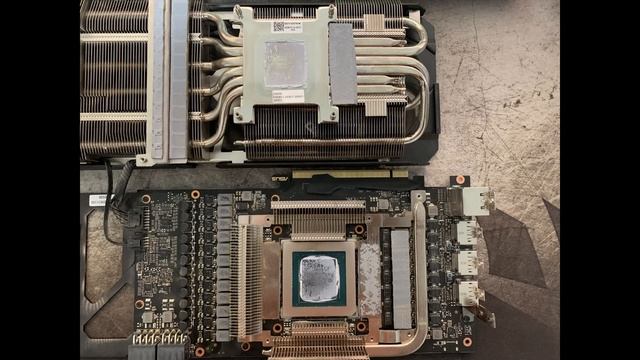 ASUS RTX 3080 TUF thermal mod смотреть онлайн
