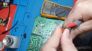 JVC tv  has no lights standby. tv repair vestel 17ips72