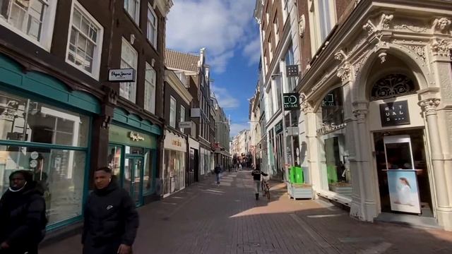 AMSTERDAM ?? Shopping Streets - Kalverstraat, Leidsestraat, Dam Square смотреть онлайн