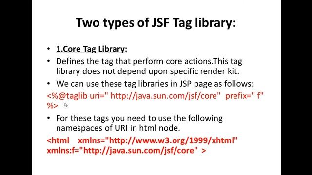 JSF Session 1 Part 2 смотреть онлайн